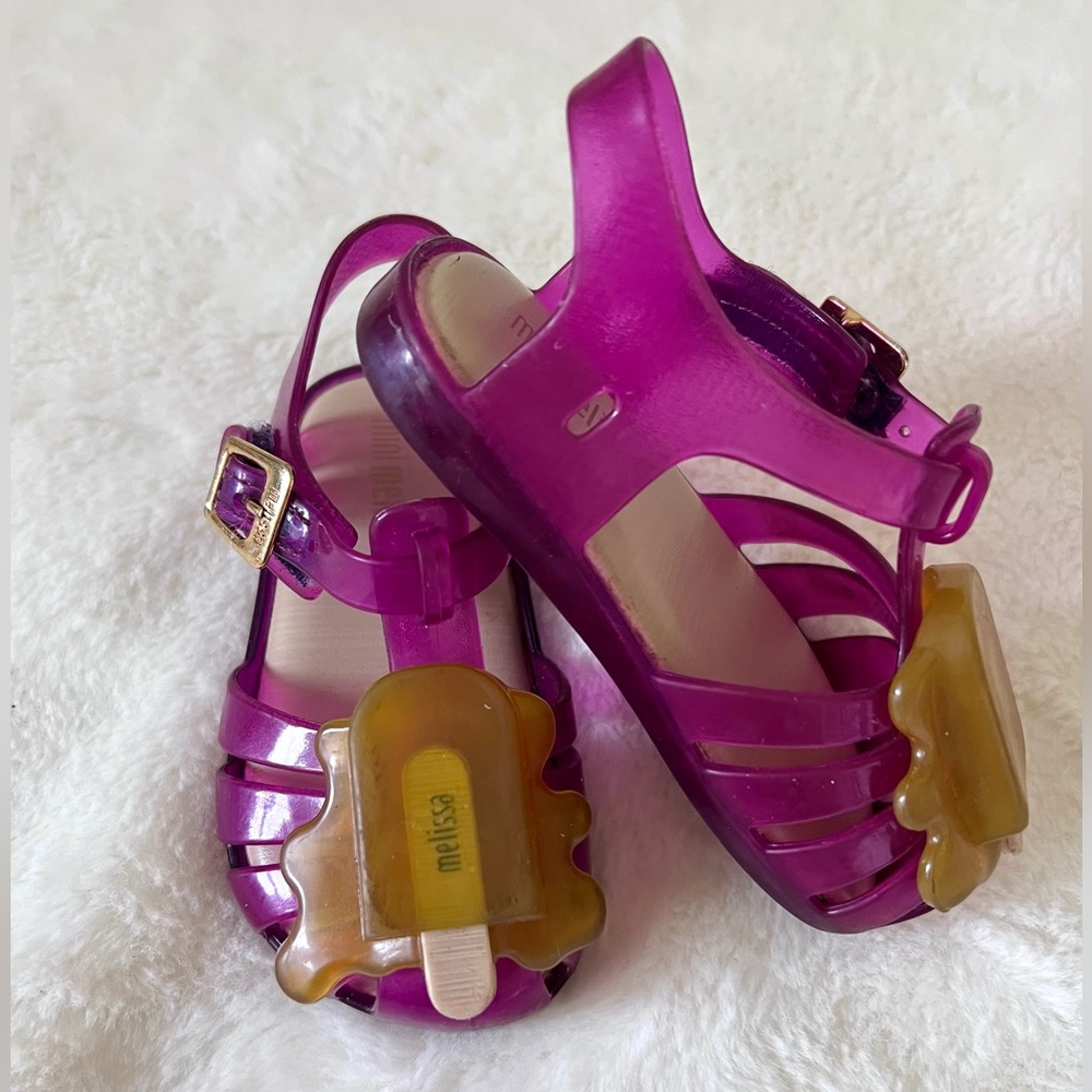 Baby Mini Melissa Sandals size 6